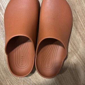 CROCS Terracotta Slip-On Clogs